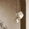 Lampe à suspension STONE avec abat-jour en verre de Murano