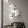 Lampe  suspension italienne en trois formes