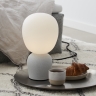 Petite lampe de table avec socle couleur coquillage
