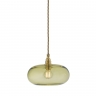 Lampe à suspension Horizon, couleur verre Olive