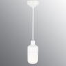 Lampe à suspension Ohm en céramique blanche avec abat-jour haut