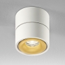Spot LED blanc avec anneau doré