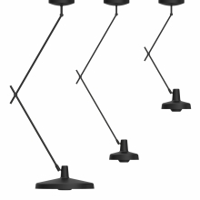 Lampe articule en noir en trois tailles