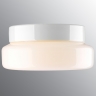 Plafonnier LED en cramique blanc